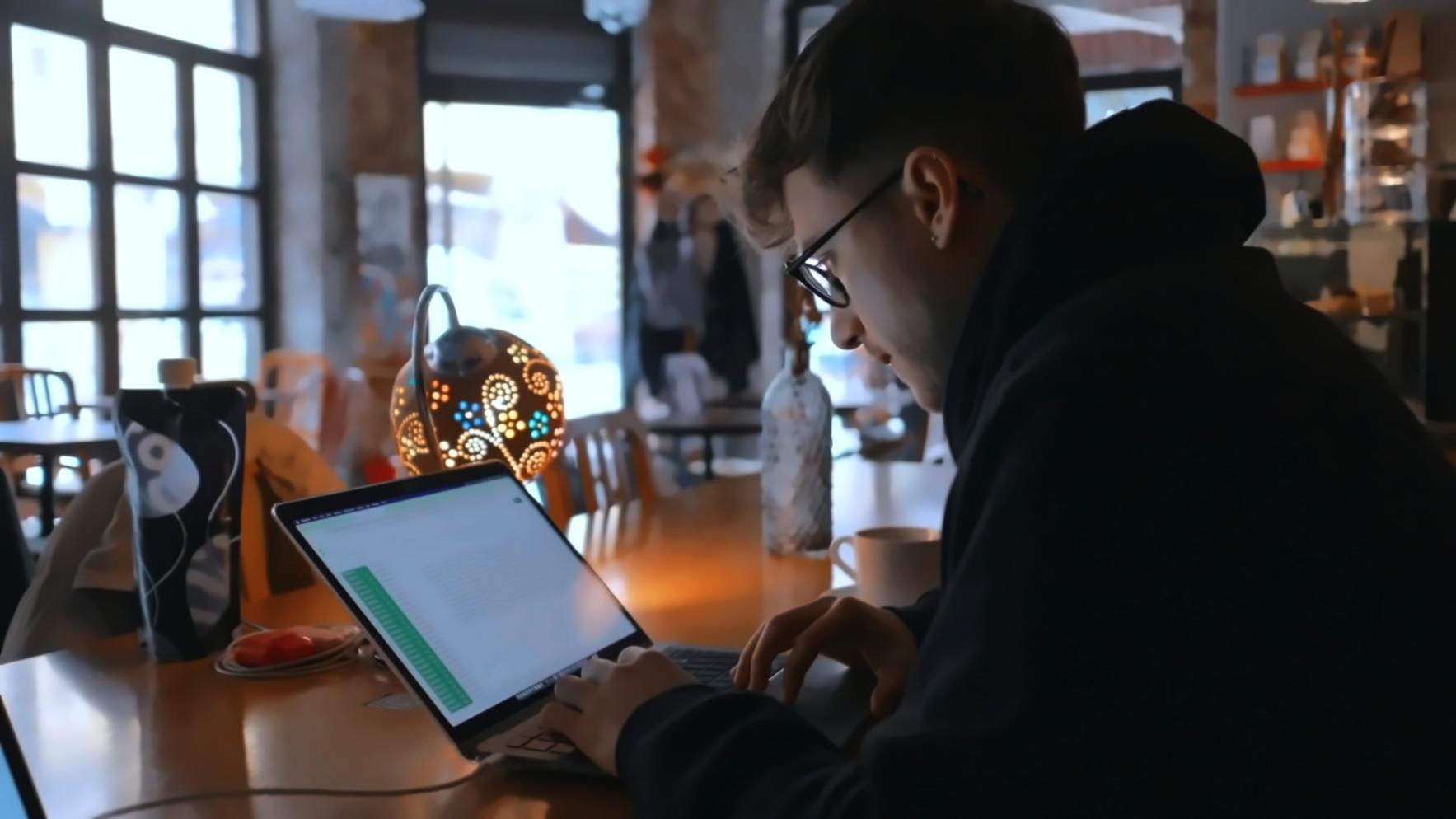 Financial modeling workspace with spreadsheets and analysis tools